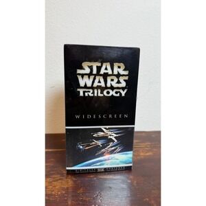 Star‎ Wars Trilogy Widescreen VHS Collector Set Episodes IV V VI THX